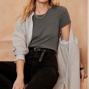 Grey Banana Republic Timeless Tee